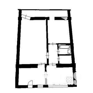 2-к квартира, вторичка, 50м2, 7/9 этаж