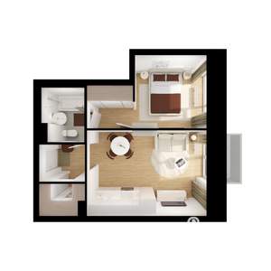 1-к квартира, вторичка, 38м2, 4/28 этаж